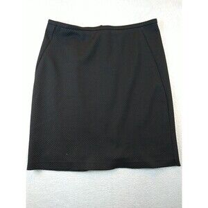 Pure Amici A-Line Skirt Women's Large Brown Lined Knee Pencil Flare Business